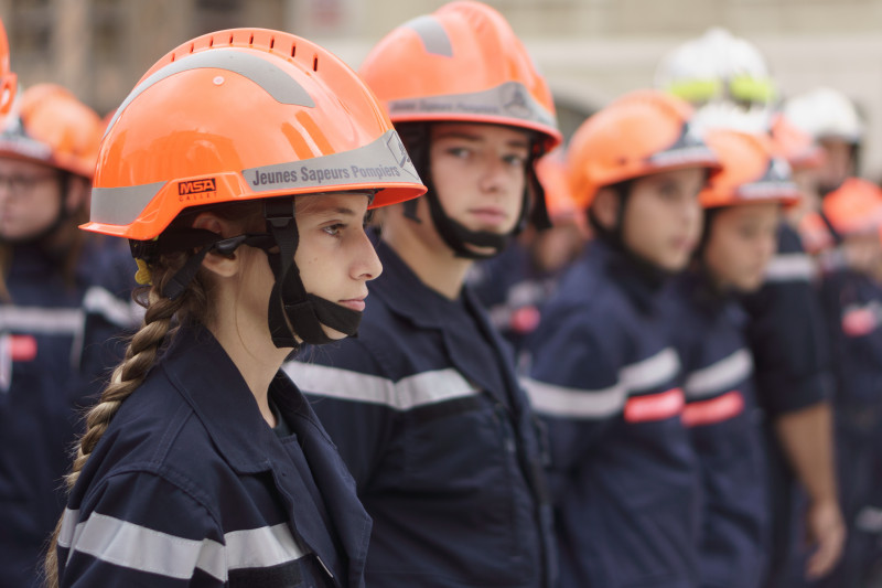 Jeune sapeur-pompier, une formation