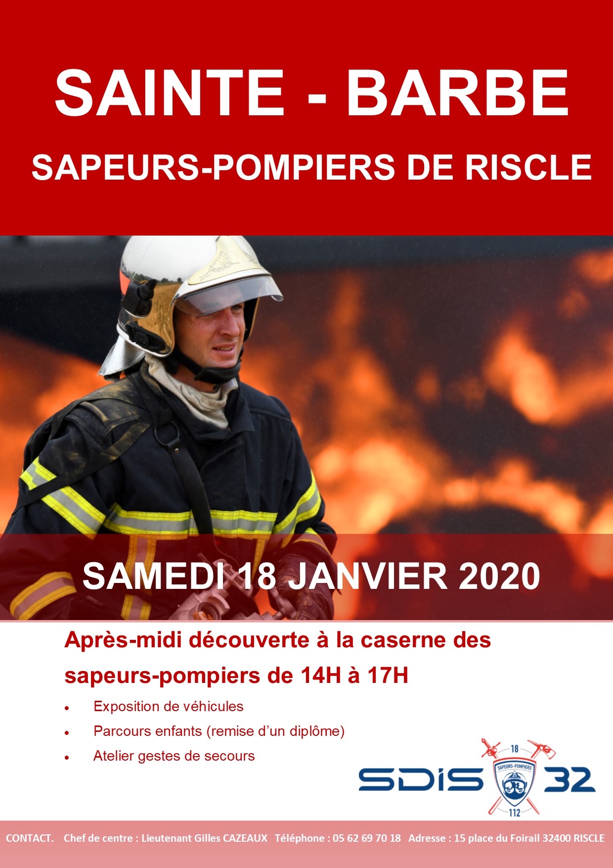 SAINTEBARBE CIS RISCLE SDIS 32